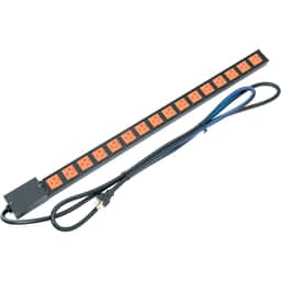 PD THIN,1-20A,16 OUT,CORD