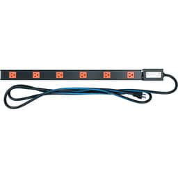 6 OUTLETS,15A,CORD,SURGE