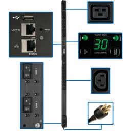 PDU Monitored 208/240V 30A 36 C13; 6 C19 L6-30P LX Interface 0Uets