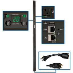 PDU Switched 120V 20A 24 5-15/20R L5-20P LX Interface 0URM TAA