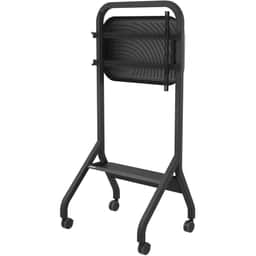 SmartMount Flat Panel Rolling Cart for Aquosboards comes with Shelf