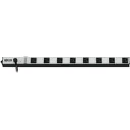 Vertical Power Strip 120V 5-15R 8 Outlet 10ft Cord 24" Length