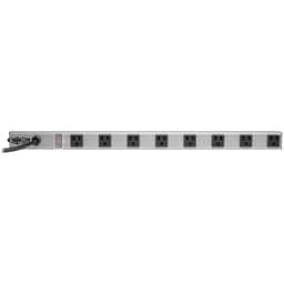 Power Strip 120V Right Angle 5-15R 8 Outlet 15ft Cord 24" Length