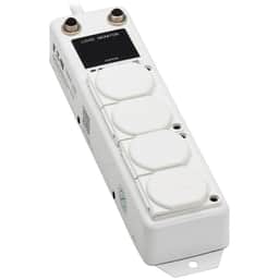 UL 1363A Medical Hospital Power Strip for In-Patient Care 4 Outlets Antimicrobial 2ft Cord