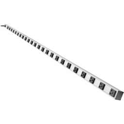 24-Outlet Vertical Power Strip, 15ft Cord