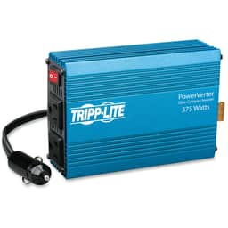 12V DC to AC portable inverter w/DC auto pwr outlet