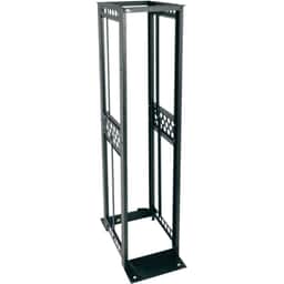 38SP 4-POST FRAME RACK,12/24,BLK
