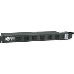 Power Strip Rackmount Metal 120V 5-15/20R 12 Outlet 15ft Cord 1U