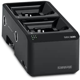 Shure SBC220 2-Bay Networked Docking Station