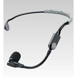 Headset Cardioid Condenser Mic with Snap-fit Windscreen and Inline XLR