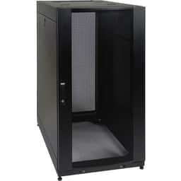 25U Rack Enclosure Server Cabinet with Doors & Sides 3000lb Capacity