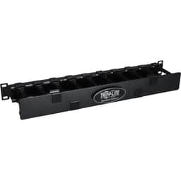 Rack Enclosure Horizontal Cable Manager Steel with Finger Duct 1URM
