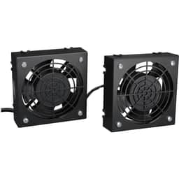 Wallmount Rack Enclosure Cooling Roof Fan Kit 120V 5-15P