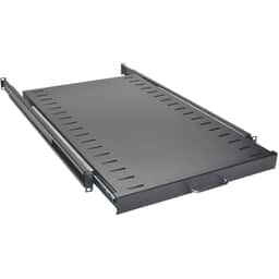 Rack enclosure cabinet standard sliding shelf 100lb capacity