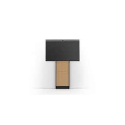 Strut70, Single Mount, Natural Oak Front, Black Trim