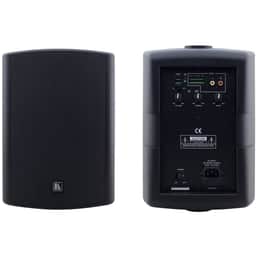 6.5Inch, OnWall 2Way Powered Speakers - Black