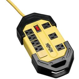 Power It! 8-Outlet Safety Power Strip, 15 ft. (4.57 m) Cord, Hang Holes,