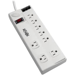 Tripp Lite Surge Protector 120V 5-15R 8 Outlet RJ11 8ft Cord 2160 J TAA