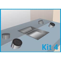 Talkperfect Kit4-2 Pod mics 2 Pod speakers