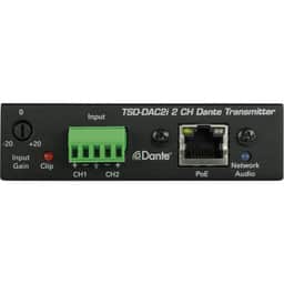 ANALOG BALANCED STEREO TO DANTE POE ADAPTER