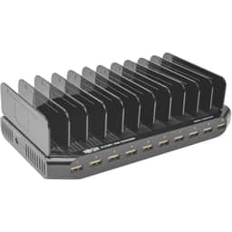 10 Port USB Charger 5V 2.4A Per Port Tablet iPhone iPad Laptops