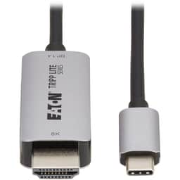USB-C to HDMI Active Adapter Cable (M/M) – 8K 60 Hz, 4K 144 Hz, HDR, 4:4:4, HDCP 2.3, Black, 3 ft.