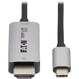USB-C to HDMI Active Adapter Cable (M/M) – 8K 60 Hz, 4K 144 Hz, HDR, 4:4:4, HDCP 2.3, Black, 6 ft
