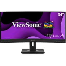 34″ UWQHD Ergonomic 21:9 Curved Docking Monitor