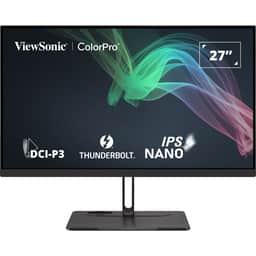 ViewSonic 27″ ColorPro 4K UHD IPS Monitor with 100W Thunderbolt, RJ45, DCI-P3 and