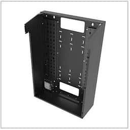 VWM VWM-BPSD-4210-BW Back Pan Split Door 42"H 10"D Black