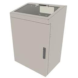 Middle Atlantic VWM-PD-8-36K-PW Low Profile Wall Rack, 8-Space, Putty