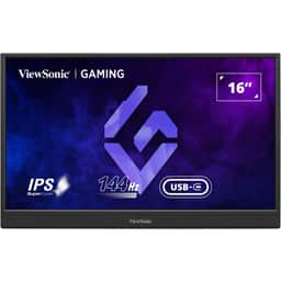 ViewSonic VX1654 16In Portable 1080p 144Hz IPS Gaming Monitor with FreeSync and 60W