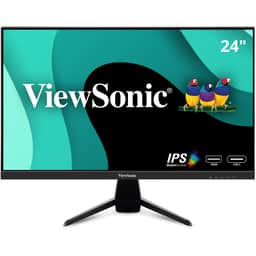 ViewSonic VX2467U 24" 1080p IPS Monitor with 65W USB C and HDMI.