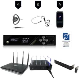 WF SY5 PRO-4 D WAP Wi-Fi ALS WAP Router with Dante Input