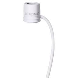 WL183MW/O-LM3 Condenser Lavalier Microphone 1 cm White