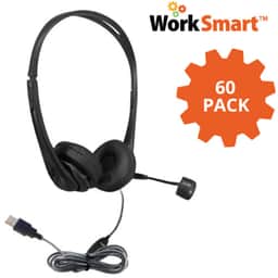 Work Smart WS2BK-60 Personal Headset 60 Pack