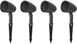 Sonance 93436 – Garden Series Passive 2-Way Outdoor Speakers 4.1 (Set of 4) – Dark Brown