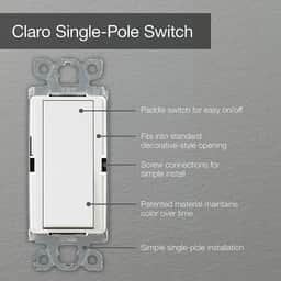 Lutron Claro On Off Switch 3