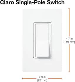 Lutron Claro On Off Switch 4