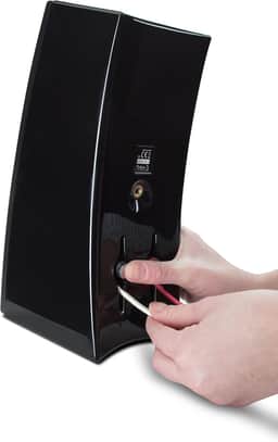 MartinLogan Motion 2i Folded Tweeter Bookshelf Speaker (±3dB, Gloss Black)