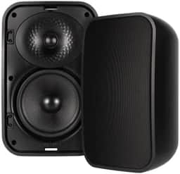 Sonance 93604 MX52 Mariner MX Series 5-1/4″ 2-Way Outdoor Surface Mount Speakers (Pair) – Black