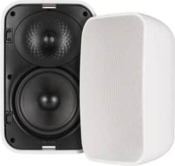 Sonance 93605 Mariner MX52 Outdoor 5-1/4" 2-Way Surface Mount Speakers (Pair) - Paintable White