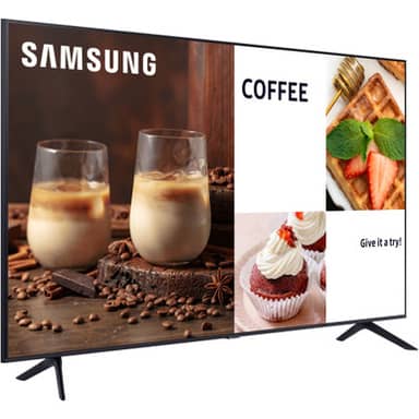 Samsung 75" BE75C Series Commercial TV Crystal UHD Display, 250 NIT, 16/7