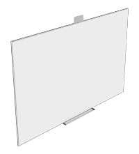Da-Lite 28273T IdeaScreen: 87-inch Diagonal Projection Screen & Dry Erase Whiteboard (46x73.5) - Da-Lite 28273T