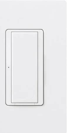 Lutron RRD-8ANS-WH RadioRA 2 8A Neutral Wire Electronic Switch - 120V - White