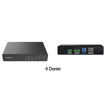 AVBridge is a compact device combining mini DSP