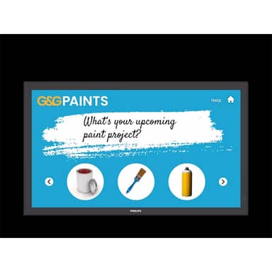 24" Commercial 18/7 Display, 10-point PCAP touch, FHD 1980x1020