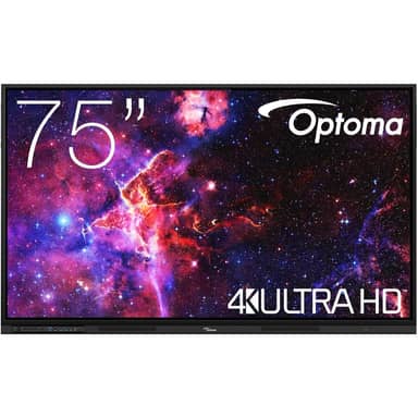 Optoma 3753RK 75" Interactive 4K UHD Flat Panel-EDLA Certified
