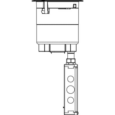 6IN UNWIRED PT ASSY W SURFACE CVR