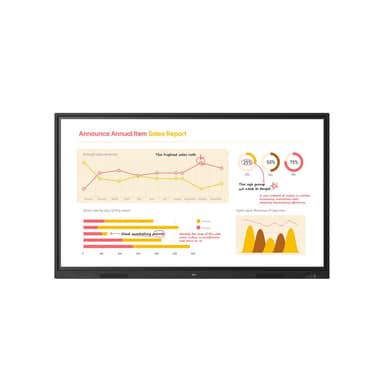 75" 3840 x 2160 UHD Interactive Touch CreateBoard Monitor